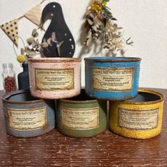 工具箱寄せロング 🧰 リメイク鉢(GARDEN) ミッドナイトブルー
