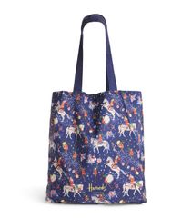 新品正規品 Harrods ハロッズ タータンチェック トートバッグ大容量 緑