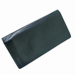 エルメス プスプス レザー ブレスレット バングル ブラック シルバー