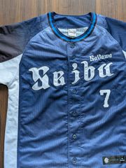 Fanatics 埼玉西武ライオンズ 金子侑司 7番 ビジター ユニフォーム S