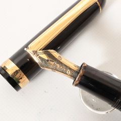 パイロット Pilot 万年筆 エリート 格子柄 18K F細字 ショート軸 筆記