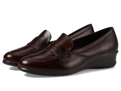 エコー レディース シューズ スリッポン・ローファー Ecco Felicia Penny Loafer Potting Soil