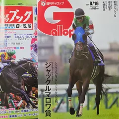 匿名！送料無料！競馬、ギャロップ、ブック 2026年8月16日 2つセット