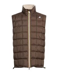 ケイウェイ メンズ トップス ベスト KWAY Dark Brown ブラウン