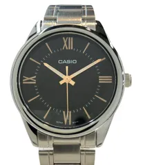 美品 カシオ 腕時計 MTP-V005 クオーツ ブラック メンズ CASIO