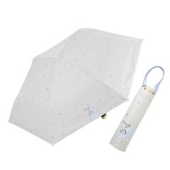 오가와(Ogawa) 양산 접이식 우산 레이디스 차열 차광 UV 컷 99%이상 50cm 손 열기 스누피/화이트 UV 발수 이면 폴리우레탄 코팅 6개 뼈 토트 백형 가방 포함 그로그란테이프 라메 프린트 56226 1