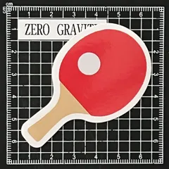 M123　スポーツデザイン防水ステッカーZEROGRAVITY