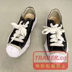 03w28548 Maison MIHARA YASUHIRO HANK OG Sole Canvas Low-top Sneaker Black メゾンミハラヤスヒロ ハンク OG ソール キャンバス ロートップ スニーカー 26.5cm A05FW702