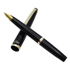 【希少/18K】PILOT パイロット エリート 万年筆 ポスティング（PO） 筆記未確認】PILOT パイロット 万年筆 エリート 18K ポスティング 希少