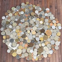 たっぷり3kg】日本・世界の硬貨 外国コイン 古銭 大量まとめ売り 未