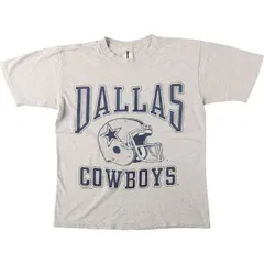 古着 90年代 JOSTENS NFL DALLAS COWBOYS ダラスカウボーイズ スポーツプリントTシャツ USA製 メンズM相当 ヴィンテージ/eaa667343