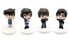 【中古】トレーディングフィギュア 全4種セット 「BUSHIROAD THE BOX 名探偵コナン みあげてすたぁマスコット vol.2」