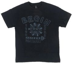【中古】Tシャツ BEGIN Tシャツ ブラック Mサイズ 「BEGIN 35周年 『さにしゃんライブハウスツアー』」