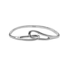 TIFFANY&Co. ティファニー ダブルループ バングル ブレスレット SV925