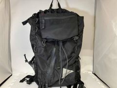 and wander（アンドワンダー）X-Pac 30L backpack トップリッド フロントジッパー 付属カラビナ欠品 傷汚れ有