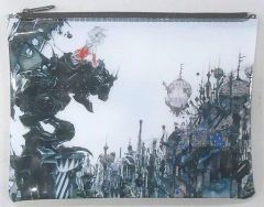 天野喜孝 FF6 「街」トートバッグ ファイナルファンタジー ハンカチ