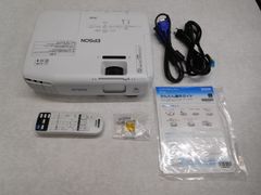 EPSON 【点灯時間113H】EB-S02H プロジェクター リモコン ケース