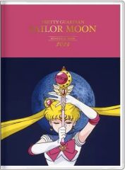[Used] Stationery and other items: Anime scene, monthly B6 size planner, "Sailor Moon"
