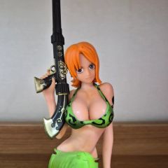 ぽ*ん様 リペイント フィギュア ナミ 瞳修正 ワンピース トレジャー