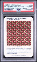 PSA10】LOUIS VUITTON #33 ルイ・ヴィトン ×村上隆コラボ 限定カード