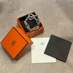 未使用 HERMES Chaine d'Ancre TGM Bracelet シェーヌダンクル TGM10