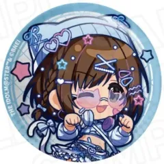 【中古】バッジ・ピンズ 前川みく 「アイドルマスター シンデレラガールズ×ミリオンライブ! でこらいくTWINS POP UP SHOP トレーディングミニキャラ缶バッジ シンデレラガールズグループ」