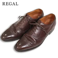 REGAL リーガル 216R☆ ウイングチップ メダリオン 内羽根 レザー