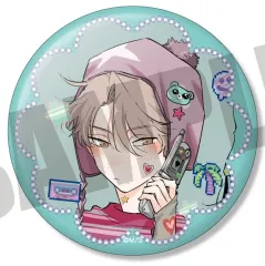 【中古】バッジ・ビンズ 池沢くん(フルカラー) 「となりの席のヤツがそういう目で見てくる 缶バッジ」