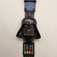 90's STARWARS スターウォーズ　腕時計　ダースベイダー　ブラック　ジャンク品　ヴィンテージ　キャラクター　映画