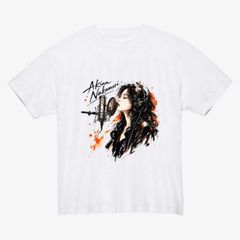 中森明菜 AKINA NAKAMORI グラフィックTシャツ プリントTシャツ 半袖
