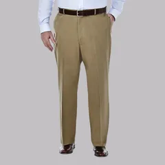 ハガー メンズ ボトムス カジュアルパンツ トール Big Tall Haggar Premium NoIron Khaki Stretch ClassicFit FlatFront Expandab