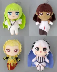 中古】ぬいぐるみマスコット・ぬいぐるみバッジ 全4種セット ぬい