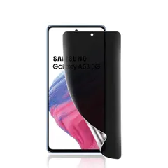 【新品】 【ガイド枠付き・簡単な貼り付け方】Galaxy A53 5G 用 覗き見防止フィルム 柔らかいTPU素材 指紋認証対応 剥がしにくい 気泡ゼロ 傷修復 Galaxy A53 5G SCG15 / SC-53C 用 保護フィルム 全面 保護 3D曲面
