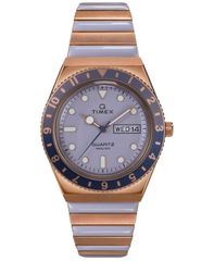 タイメックス レディース アクセサリー 腕時計 Tシャツ Timex Womens Quartz Analog TwoTone Stainlessteel Watch 36mm Twotone