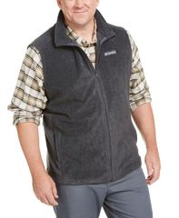 コロンビア メンズ アウター ジャケット・ブルゾン Tシャツ トール ベスト Columbia Mens Big Tall Steens Mountain Vest Charcoal Heather