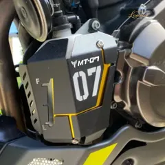 MT-07 ウォータークーラント回収タンクシールドガード ヤマハ MT07 FZ-07 2014 - 2025 オートバイ