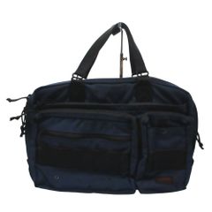 BRIEFING Briefcase B4 OVER TRIP Nylon Business Bag Handbag Tote Bag Navy Men's [Used]
