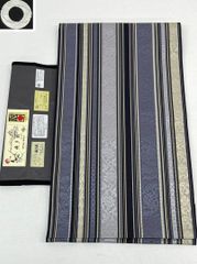二尺袖 ポリエステル着物 銀彩 麻の葉 袴用 新品未使用品 FU099 - メルカリ
