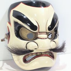 スサノオ神楽面【最終値下げ】 ⚫面 神楽面 スサノオノミコト【須佐之男命】 - メルカリ