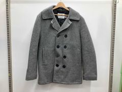 SCHOTT ショット ピーコート 裏地キルティング USA製 サイズ38 グレー