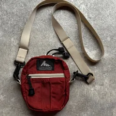 00年代 GREGORY グレゴリー クイックポケット ショルダーバッグ レッド ベージュ