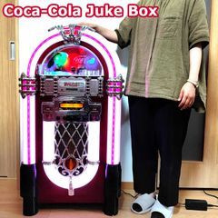 ジュークボックス コカ・コーラブランド Bluetooth CDプレーヤー