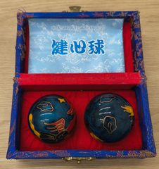 中国 健身球 健康器具 ニヒル玉 七宝 工芸品 - メルカリ