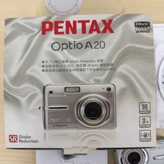 美品】PENTAX OPTIO 230 シルバー 単三電池 (0851) - メルカリ