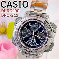電池新品】カシオ DURO200 腕時計 メンズ アナデジ クォーツ クロノ 