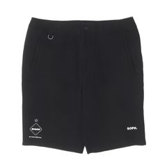 6829【美品】FCRB ブリストル　ショートパンツ　ハーフパンツ　ロゴ　黒 6829【美品】FCRB ブリストル ショートパンツ ハーフパンツ ロゴ 黒