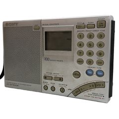 SONY ICF-SW7600G ポータブル 短波 ラジオ AM FM 通電OK ジャンク