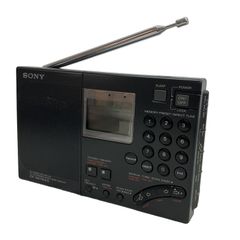 SONY ICF-SW7600G ポータブル 短波 ラジオ AM FM 通電OK ケース付き