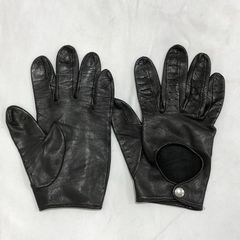 Yohji Yamamoto POUR HOMME レザーグローブ 手袋 ボタン - メルカリ