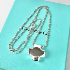 極美品 ティファニー ローマン クロス ネックレス エルサ ペレッティ